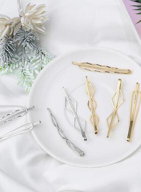 Simple Metal Hair Clips for Women Hairpins Hair Accessories