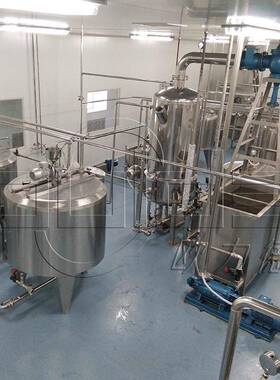 厂家直供全自动生产线大小型果汁果酱梨膏汁生产线