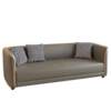 Cat claw leather Italian light luxury small apartment living room apartment rental house leather fabric sofa double three person convenient sofa