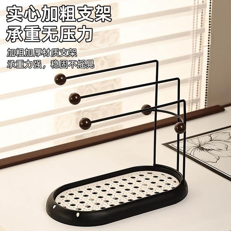 厨房中古风抹布架洗洁精置物架家用水槽海绵沥水架洗碗布收纳挂架,淘宝优惠券,粉丝福利购,淘宝优惠卷