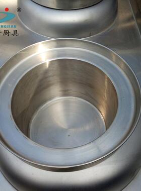 用大ZCT2-45-功率商双头尾小炒炉 商制用组合小炒炉电磁炉商用定