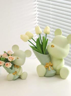 暴力熊小摆件家居客厅电视柜酒柜装饰品玄关乔迁新居礼品创意轻奢