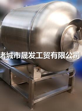 山东诸城500L肉类真空滚揉机厂家大型肉类真空腌制机鸡柳滚肉机