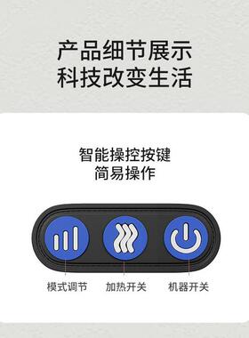 正品充电颈椎功按摩子仪器部脖酸痛揉捏热敷神器多能护颈颈家用办