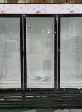 立式冷藏柜冷饮展示柜下机组门双门三门2-8冷藏外贸款冷柜