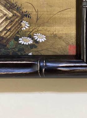 2020新中式古风客双厅装饰画餐厅书茶室挂画梧桐房兔壁图玄关画动