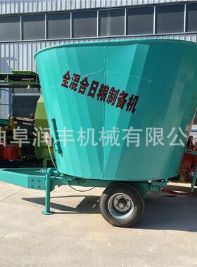 24方全混合日粮制备机16方养殖场拌料机自动称重TMR日粮设备