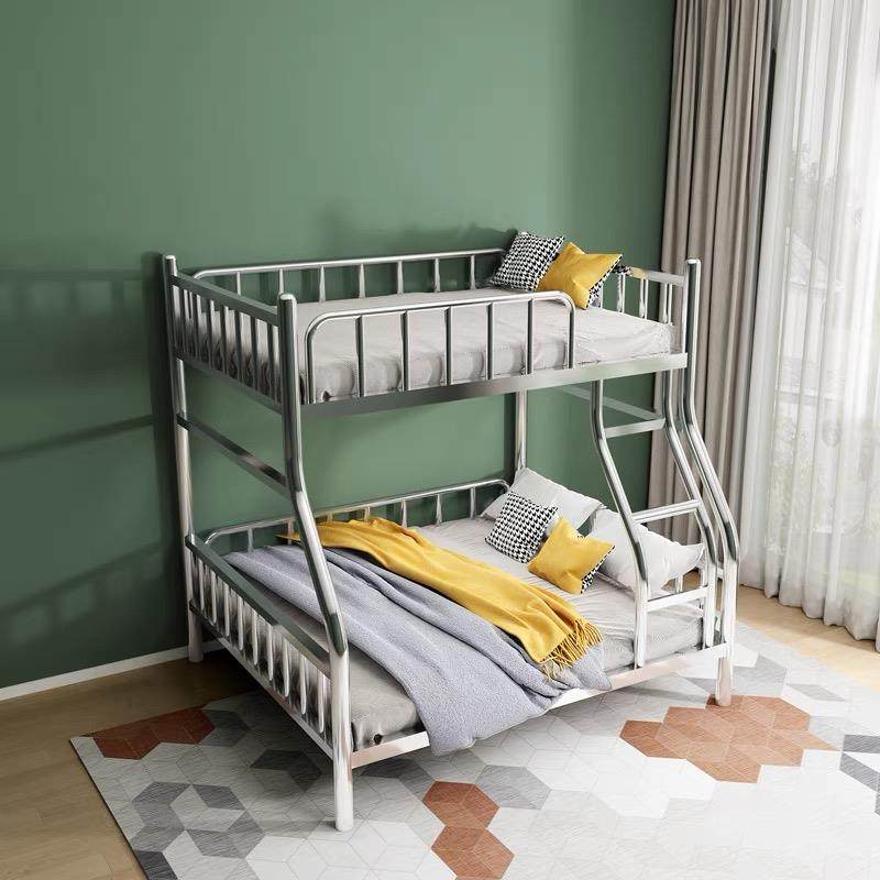 304不锈钢床架上下铺加厚宿舍家用出租房子母床高低双层铁艺铁架,淘宝优惠券,粉丝福利购,淘宝优惠卷