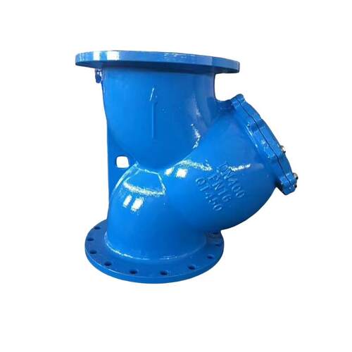 Y型过滤器工业用球墨铸铁过滤器蒸汽高温管道除污过滤器Y型过滤器 - 图3