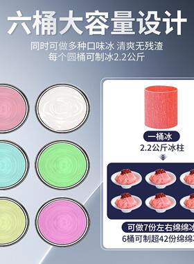 梅花牌刨冰机300型号绵绵冰机冰柱机商用冰柱机刨冰机四果汤