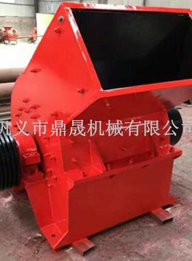 小型锤式破碎机炉渣锤破制砂机啤酒废玻璃粉碎机建筑石料破石机