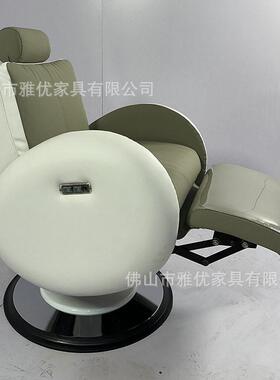 新款电动放倒理发椅理发店发廊可升降旋转美发椅剪发椅子美发沙龙