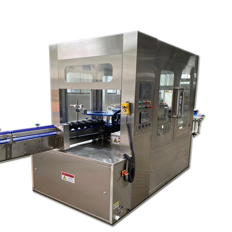 Fully automatic labeling machine hot melt adhesive special-shaped round bottle square bottle beverage machine intelligent equipment