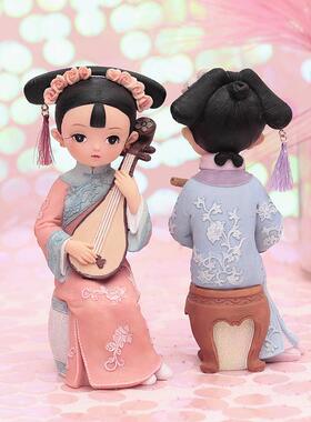 间新款我格格系列花格摆格少女心装饰件1060-12家居是礼品生日礼