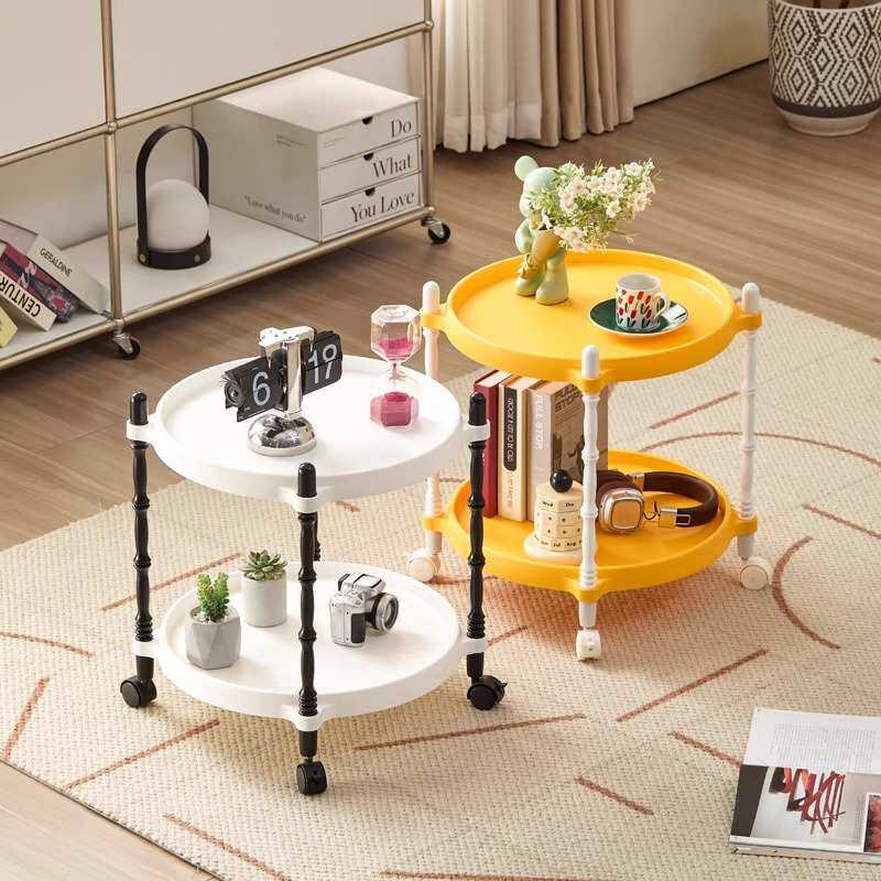 沙发边几置物架落地可移动多层整理架客厅收纳架卧室简约床头茶几,淘宝优惠券,粉丝福利购,淘宝优惠卷