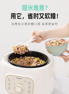 唐宁迷你电压力锅小型1-2-3人多功能电高压锅饭煲家用2升2025新款