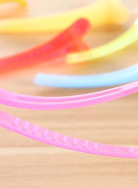 Korean-style hair accessories, plastic crocodile clips, cand
