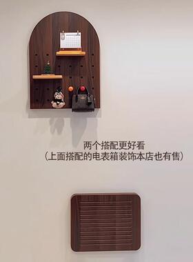 超薄款弱电箱遮挡光纤网路线盒多媒体配电表箱装饰画地暖分水器遮