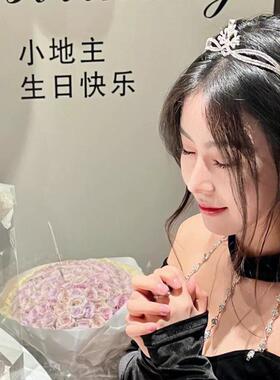 公主水晶皇冠头饰生日新娘发饰