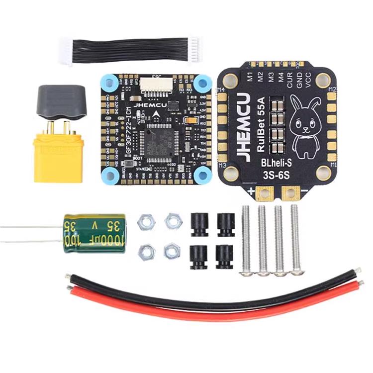 穿越机F7飞塔JHEMCU津航F722飞控45A/55A 四合一电调FPV航模 3-8S - 图2