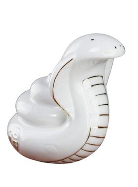 正品红色蛇设小摆客厅装饰办公桌件陶瓷办家居摆品公创意书架装饰