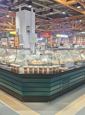 厂家货源超市不锈钢展示柜各类卤味面点熟食保温柜食品保鲜柜冷柜
