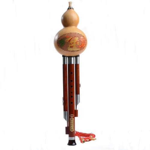 高档葫芦丝器黑檀木红木管精品专业包演奏型三音可拆全国调邮C乐 - 图3