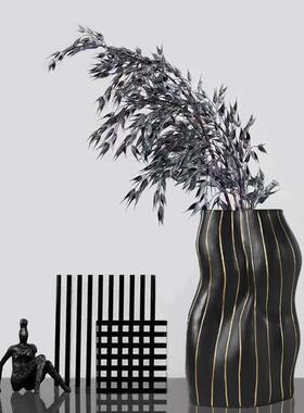 北欧现代家居插花器简约家居软装饰品样板房客厅玄关餐桌花盆摆件