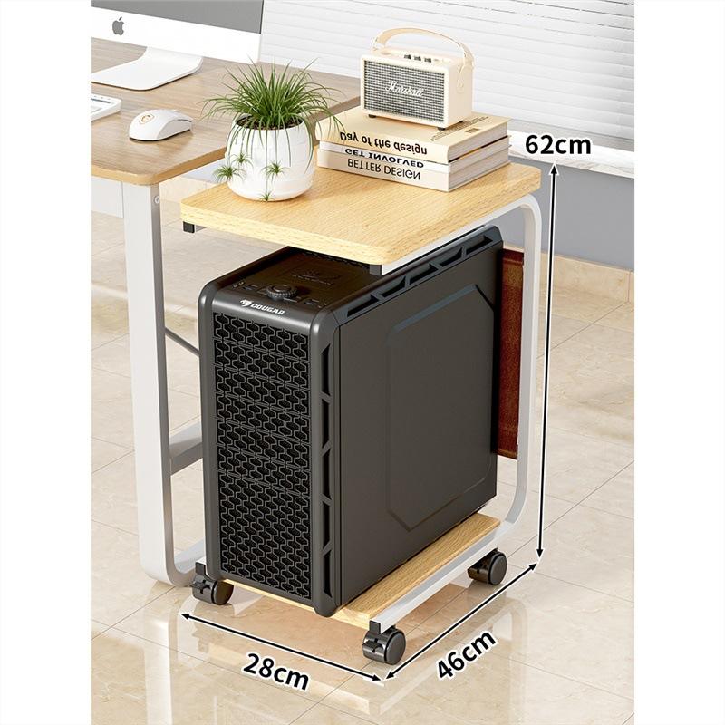 Printer computer desk desk storage rack