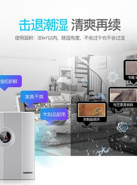 跨境除湿机家用抽湿器室内静音卧室干燥除潮去湿防潮吸湿
