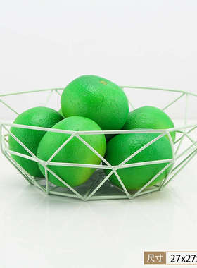 样板间厨房摆件组合仿真水果果盘套装样板房橱柜展厅高端果盆饰品