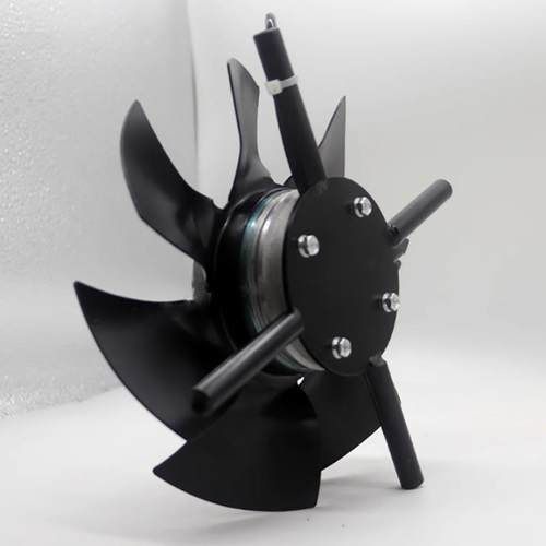 变频电机冷却散热风机十字风扇4个支架G71 80 90 112 132 380V220 - 图1