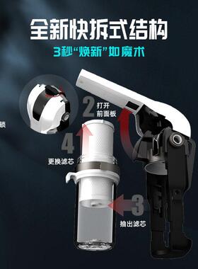 全新首款快拆全屋中央净水器效过滤超滤过滤净魔仓全屋过滤器