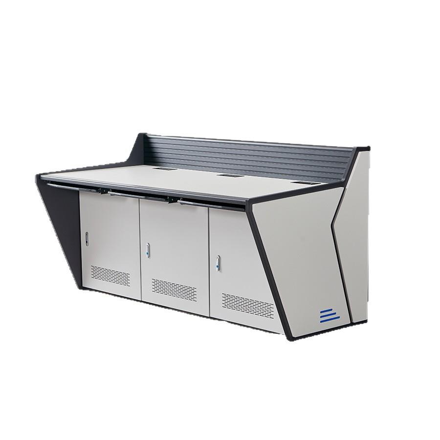 Command center console, monitoring room console, security monitoring console, central control control dispatch console