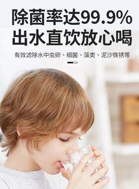 PVDF大管道机全屋净水器家用不锈钢带衬超滤机黄泥水井水过滤器