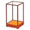 Mahogany cage glass cover ornaments handicrafts Buddha statues antique stones antique vases dust cover display box customization