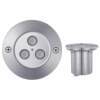 Small power 24V underwater light 12V stainless steel floodlight LED underwater downlight outdoor waterproof spotlight pool light