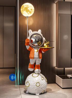 太空人太空人客厅大型落地摆件电视柜沙发装饰品乔迁开 业礼物工