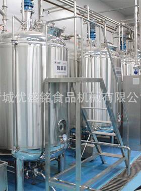 饮大型 西梅汁调配生产线447 百果料加工设备西香瓜汁制作机器