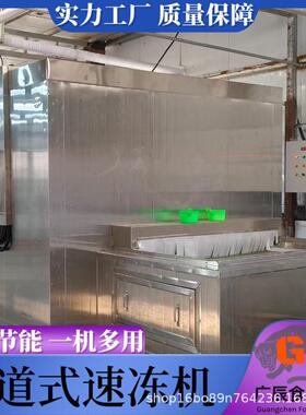 厂家供应广辰食品单冻机脱水机连续式单冻机厂家供应