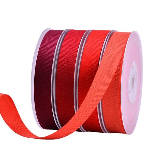 姚明织带3105涤纶棉型带人字带人字涤棉带服装辅料包边封边带45米 - 图3