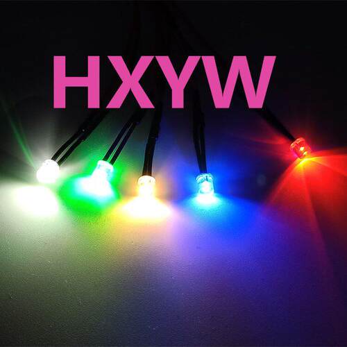 F5/5mm平头LEDLED灯带线 3V12V24V36V48V220V小型设备指示灯 - 图0