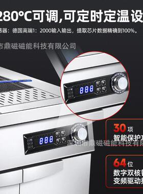 自动升降电炸炉商用双缸双筛智能控温大容量电热炸锅商业用油炸机
