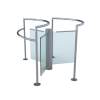 Semi-turnstile pedestrian passageway anti-trailing stainless steel real-name attendance access control system semi-turnstile