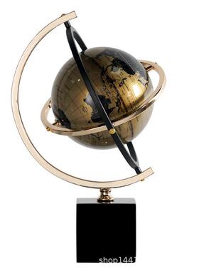 地球仪装饰摆件轻奢高档客厅饰品办公室酒柜玄关高级创意家居好物
