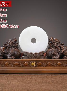 正品貔貅摆件对一招财旺财皮丘平安扣家客厅玄关公办室装饰开业居