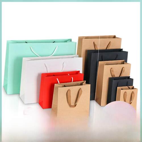 hand bag, paper bag, paper sack gift packaging custom包装袋 - 图0