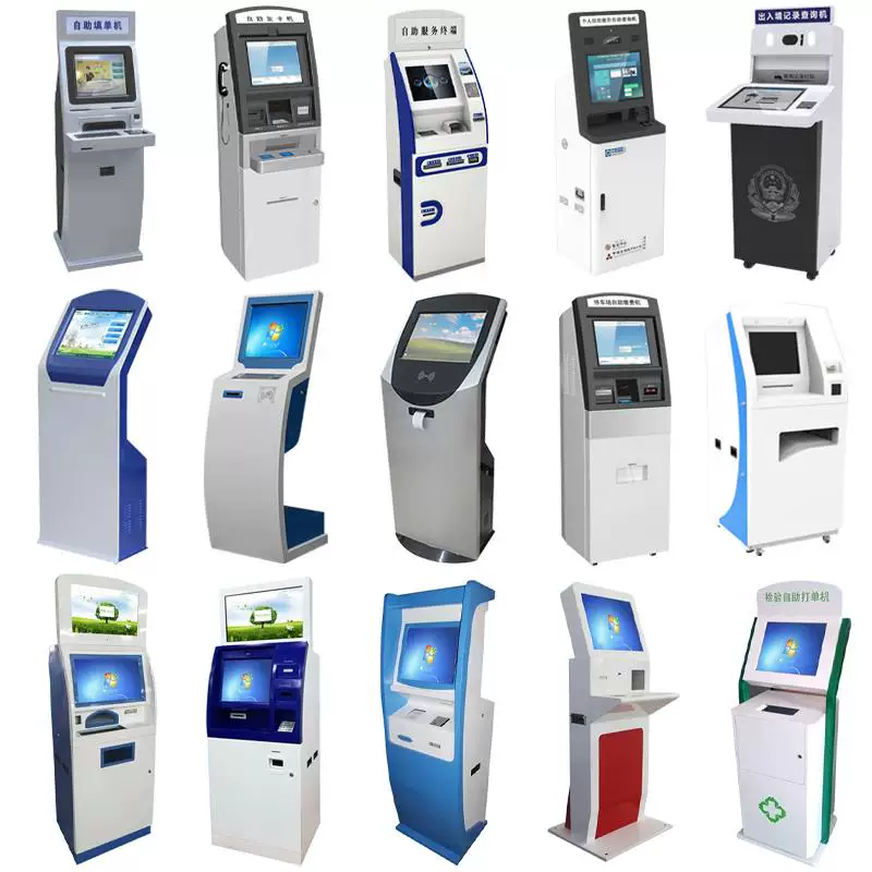 Vertical touch screen query all -in -one cabinet industry touch machine shell self -service terminal computer workshop industrial control cabinet