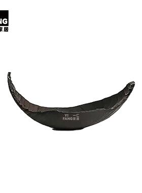 一匚 新中式侘寂陶瓷花器装饰画茶具树干 样板间客厅茶室茶桌摆件