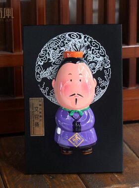 兵马俑卡通摆件中国特色工艺礼品出国手小礼物西安旅游纪念品文创